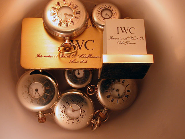 IWC Portuguese Chronograph 41mm Black Dial Black Strap IW371609