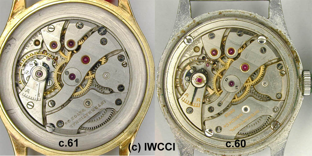 IWC Stainless Steel Watch with Calibre 89 Movement - Dual Signed Turler Dial - c.1968